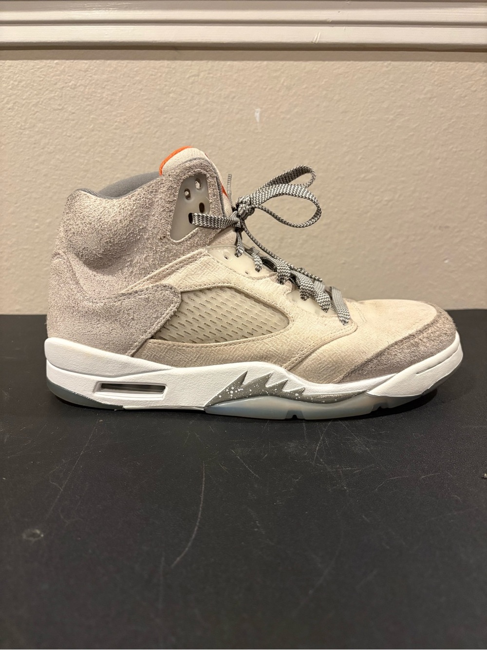 Air Jordan 5 Retro SE Craft Light Orewood Brown FD9222-180 Size 9 Men No Insoles - Picture 2 of 10